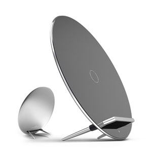 Aukey Luna Qi Universal Wireless Charger - Silver