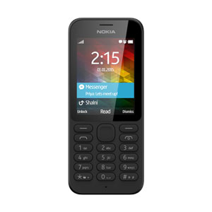 SIM Free Nokia 215 - Black