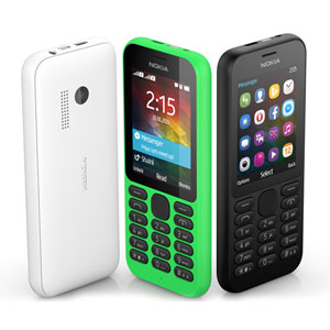 SIM Free Nokia 215 - Black