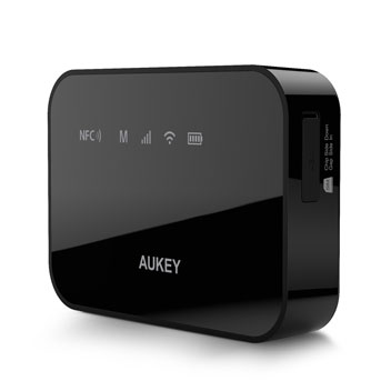 Aukey 3-in-1 Wireless Travel Router & 5,200mAh Power Bank