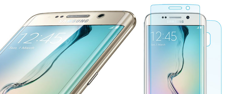 Spigen Full Body Crystal Samsung Galaxy S6 Edge Screen Protector Pack