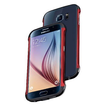 Draco Infinitas Samsung Galaxy S6 Aluminium Bumper - Flare Red