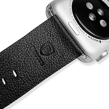 Baseus Apple Watch Premium Leather Strap - 42mm - Black