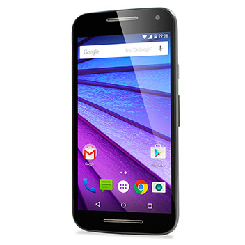 Official Motorola Moto G 3rd Gen Shell Replacement Back Cover - Cherry