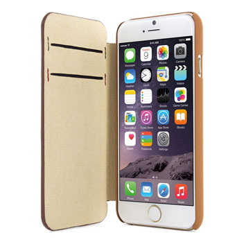 Proporta iPhone 6S Genuine Leather Contactless Case - Tan