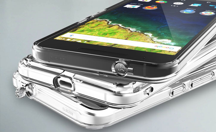 Rearth Ringke Fusion Nexus 6P Case - Smoke Black