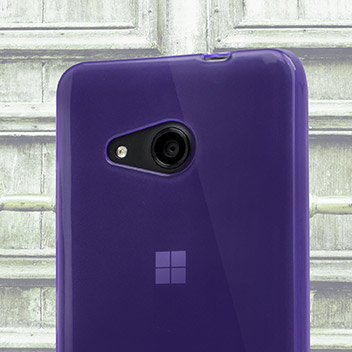 FlexiShield Microsoft Lumia 550 Gel Case - Purple