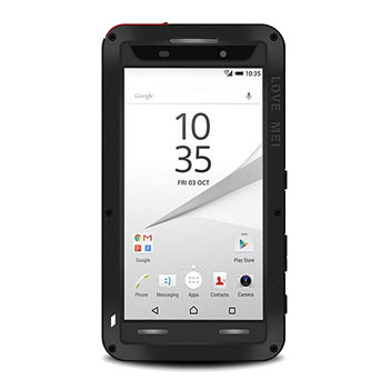 Love Mei Powerful Sony Xperia Z5 Compact Protective Case - Black