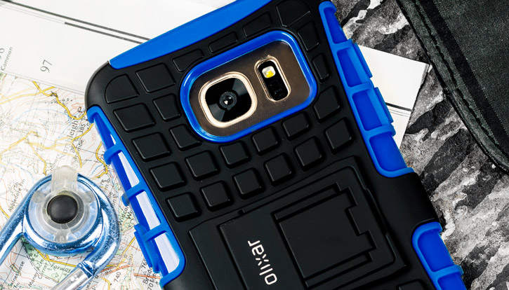 ArmourDillo Samsung Galaxy S7 Edge Protective Case - Blue