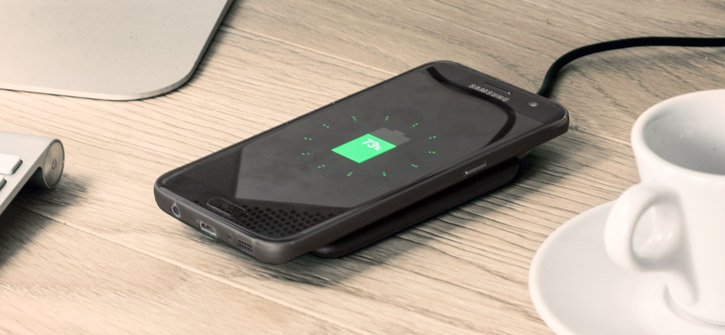 aircharge Slimline Qi Wireless Charging Pad - Black