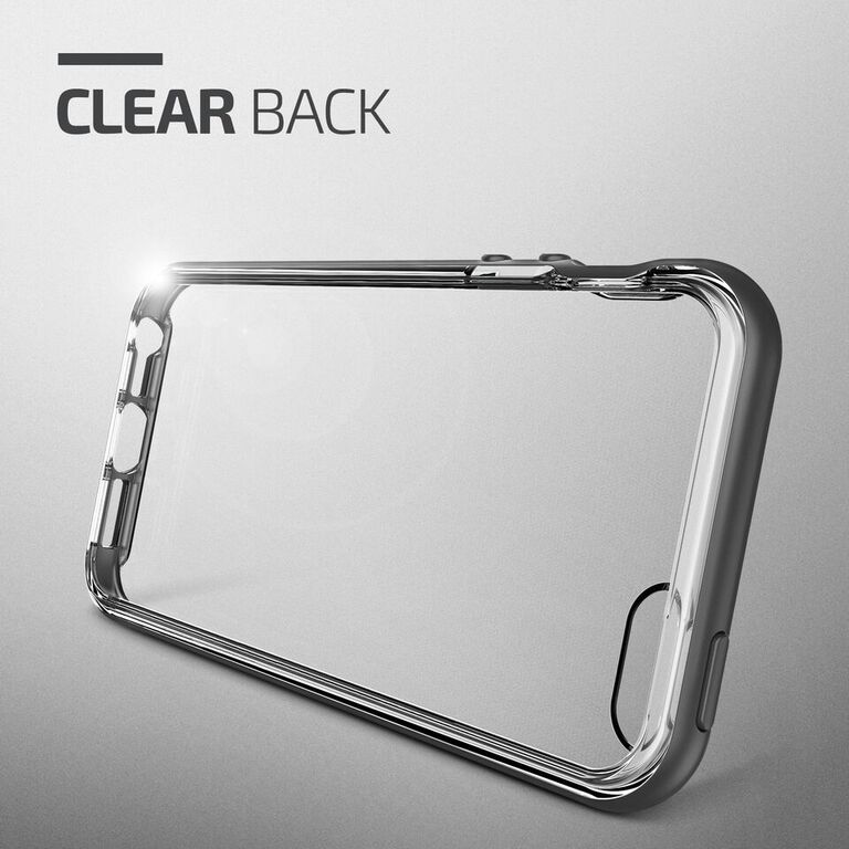 VRS Design Crystal Bumper iPhone SE Case - Steel