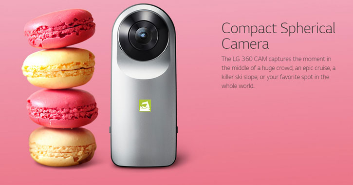 LG 360 CAM  - Titan Silver