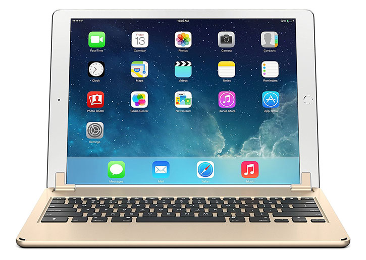 Brydge Aluminium iPad Pro 12.9 Keyboard - Gold