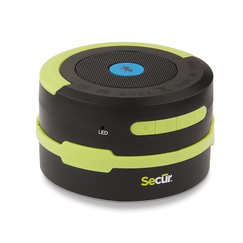Altavoz Bluetooth con linterna Secur Rugged