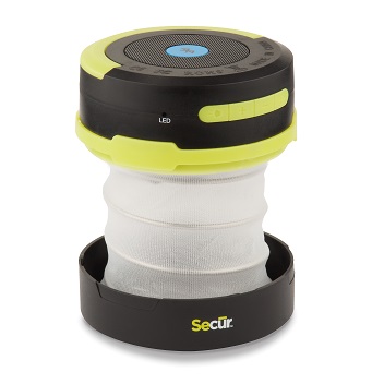 Altavoz Bluetooth con linterna Secur Rugged