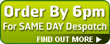 Next Day Delivery up to 6pm