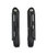 PDair Leather Sleeve Case - Black - Motorola RAZR V3