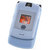 Silicone Case - Motorola V3i - Blue