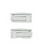 PDair Leather Book Case - Nintendo DS Lite - White