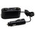Twin Cigarette Lighter Adapter with USB Port