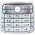 Nokia N73 Replacement Keypad - Frosty White