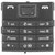 Nokia 8800 Sirocco Replacement Keypad - Silver