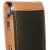 Piel Frama Luxury Leather Case - BlackBerry 8100 Pearl - Black/Tan