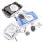 Mophie Mueva Wraptor for Apple iPod Shuffle 2G 3 Pack - Clear/Smoke/Blue