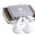 Mophie Mueva Wraptor for Apple iPod Shuffle 2G 3 Pack - Clear/Smoke/Blue