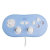 Silicone Case - Nintendo Wii Classic Controller - Ice Blue