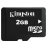 Kingston MicroSD Card - 2GB