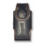 Sony Ericsson W880i Bugatti Fashion Leather Case - Ltd Edition Black & Orange