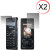 Martin Fields Screen Protector - Samsung F300 - Twin Pack