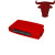 Piel Frama Luxury Leather Case For LG KE850 Prada - Red
