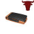 Piel Frama Luxury Leather Case For LG KE850 Prada - Black/Tan