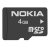 Nokia MU-41 4GB microSDHC Card