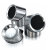 Music Studio Stripy Audio Digital System - Silver