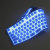 Flexible Full Sized Keyboard - Blue