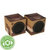 Fashionation Eco Speakers - Brown
