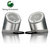 Sony Ericsson MPS-100 Portable Speaker - Silver