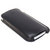 Beyza SlimLine Vertical Leather Case - Nokia E71 - Black