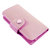 iPod Nano 4G Leather Wallet Case - Pink