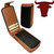 Piel Frama Case For HTC Touch HD - Black And Tan