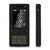 Silicone Case - Sony Ericsson T700 - Black