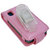 LG KP500 Cookie Leather Flip Case - Pink
