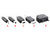 USB Non Slip Holder + Charger - Black