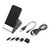 USB Non Slip Holder + Charger - Black
