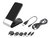 Non Slip Holder With Card Reader + Charger - Black