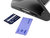 Non Slip Holder With Card Reader + Charger - Black