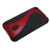 iPhone 3GS / 3G Rubberized Hard Back Cover - Black/Red